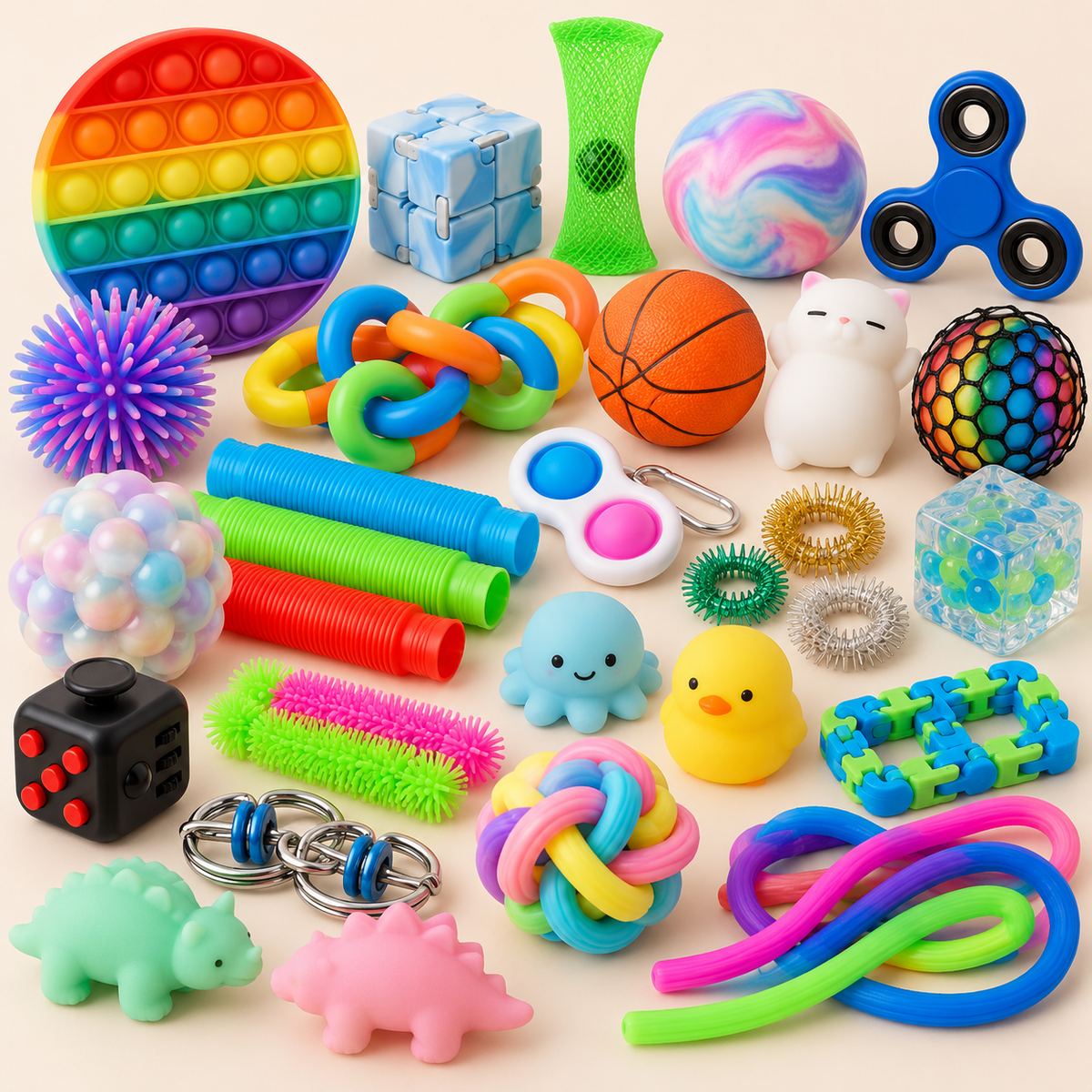 Sensory Fidget Toy Mega Pack – 30 Pieces
