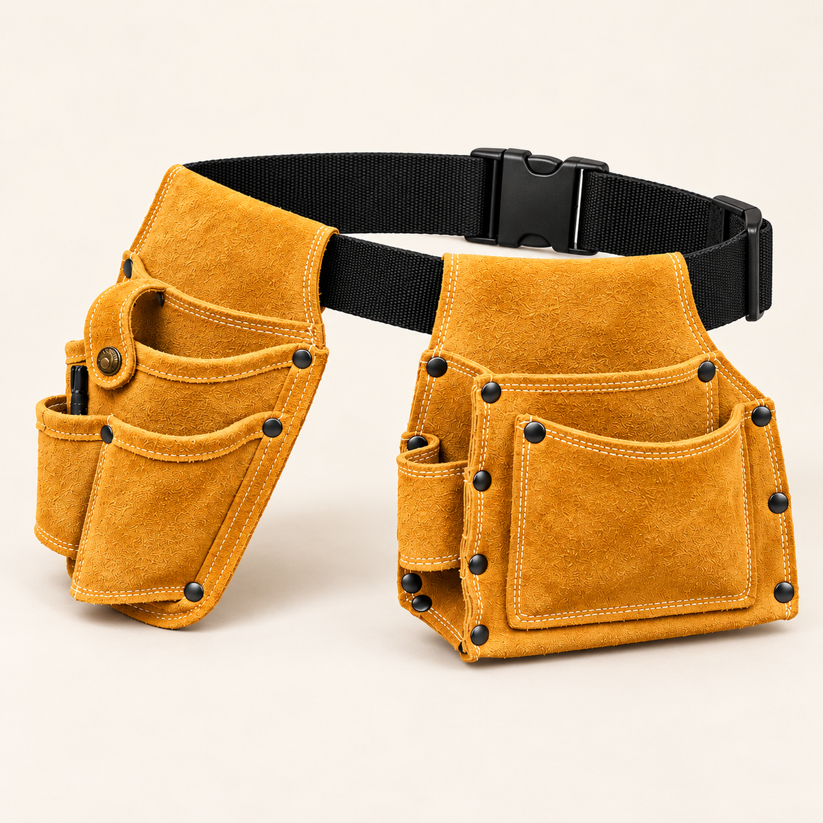 WarmFit Reinforced Leather Tool Belt