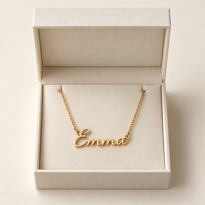 Custom Name Necklace – Gift Boxed