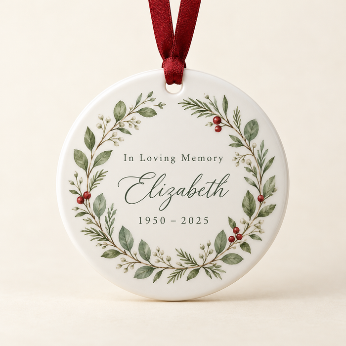 In Loving Memory Christmas Ornament
