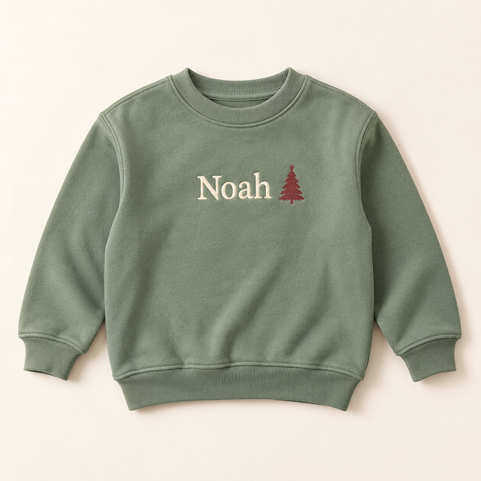 Kids' Personalized Christmas Sweatshirt