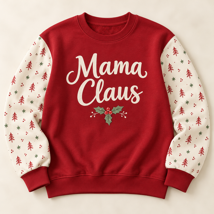 Mama Claus Christmas Sweatshirt