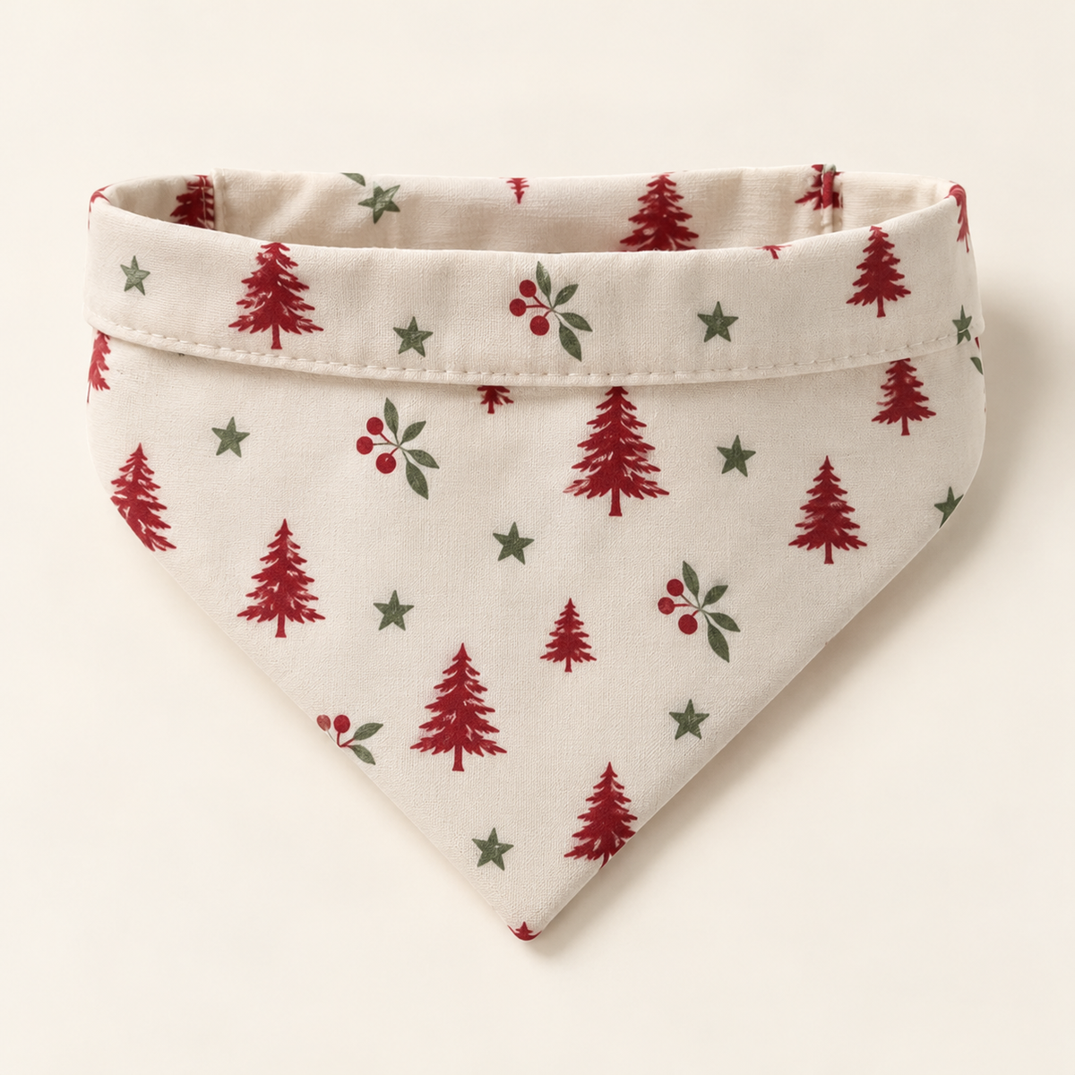 Matching Christmas Dog Bandana
