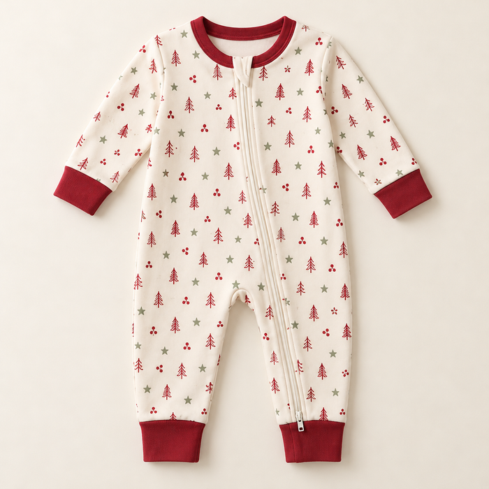 Matching Family Christmas Baby Romper