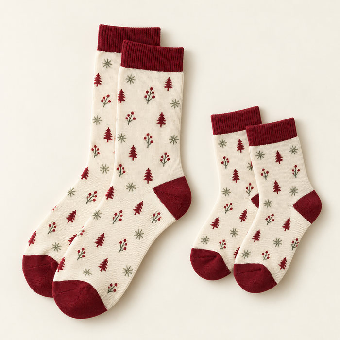 Matching Family Christmas Socks