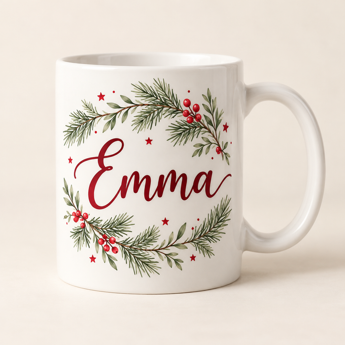 Personalized Christmas Mug