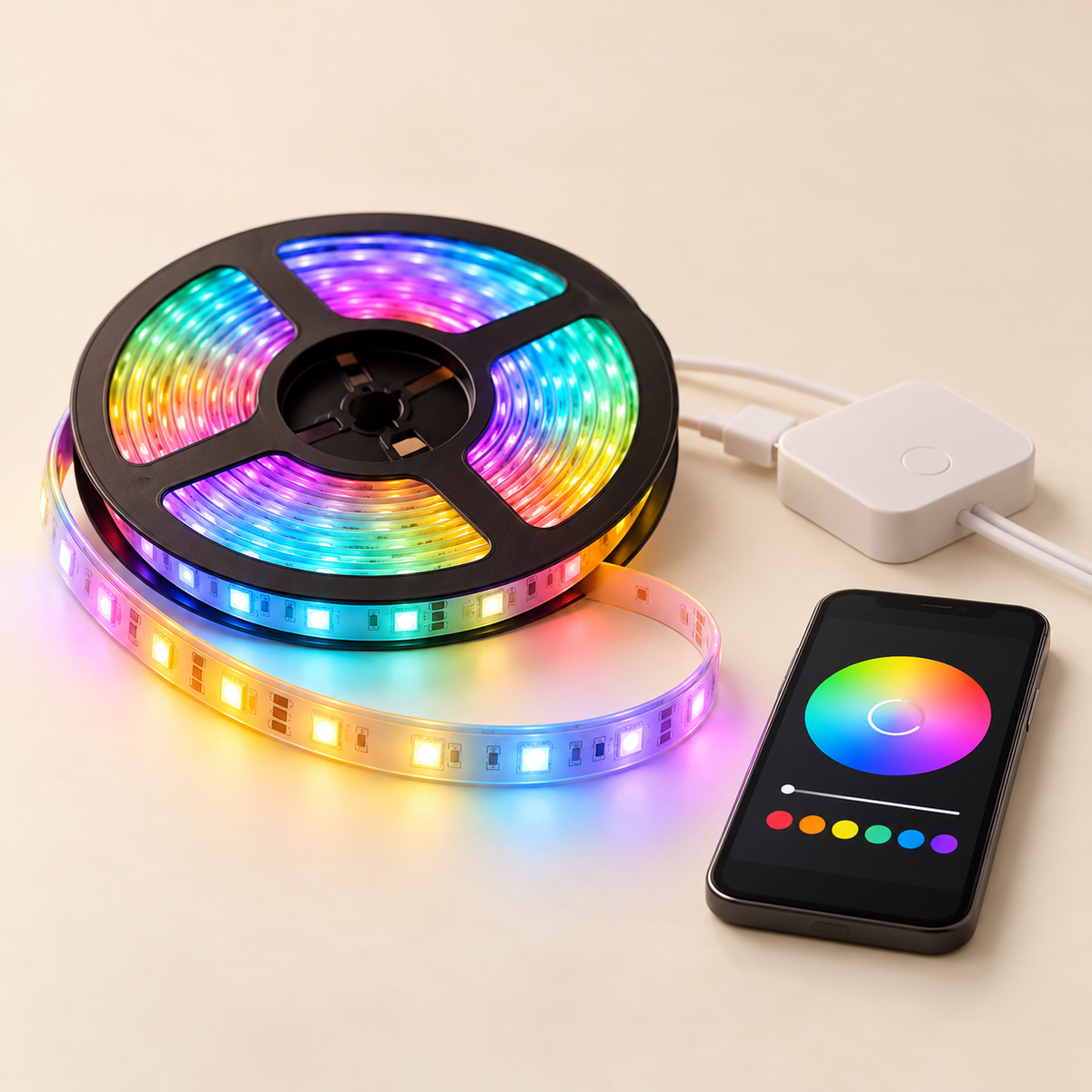 Smart LED Strip Lights with App Control