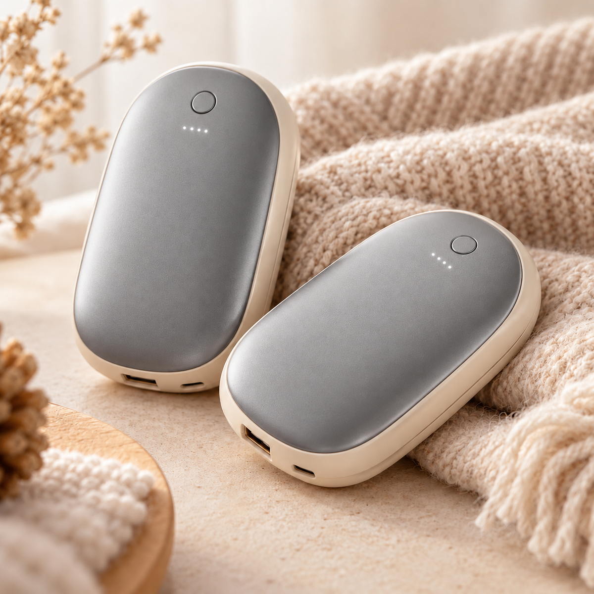 Rechargeable Hand Warmers – 2 Pack