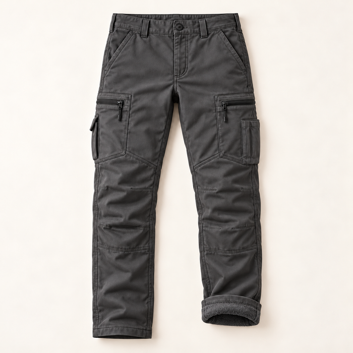 WarmFit Fleece-Lined Thermal Work Pants