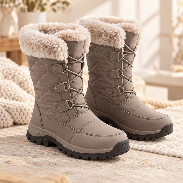 Women's Faux Fur Lined Winter Snow Boots